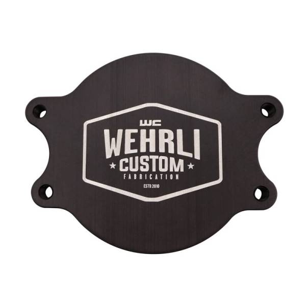 Wehrli Custom Fabrication - Wehrli Custom Fabrication Duramax CP3 Block Off Plate - WCF100024