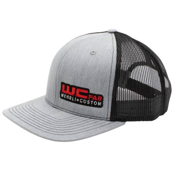 Wehrli Custom Fabrication - Wehrli Custom Fabrication Snap Back Hat Heather Grey/Black WCFab - WCF100816