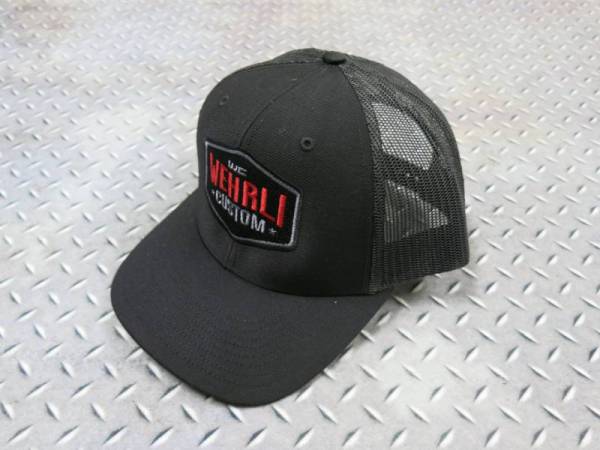 Wehrli Custom Fabrication - Wehrli Custom Fabrication Snap Back Hat Black Badge - WCF100744