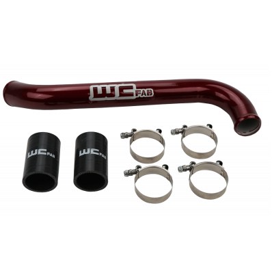 Wehrli Custom Fabrication - Wehrli Custom Fabrication 2017-2019 L5P Duramax Upper Coolant Pipe Kit - WCF100742