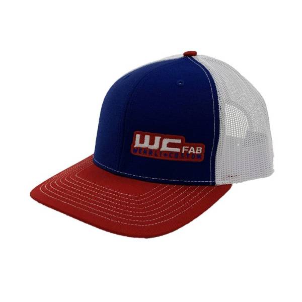 Wehrli Custom Fabrication - Wehrli Custom Fabrication Snap Back Hat Red/White/Blue WCFab - WCF100623