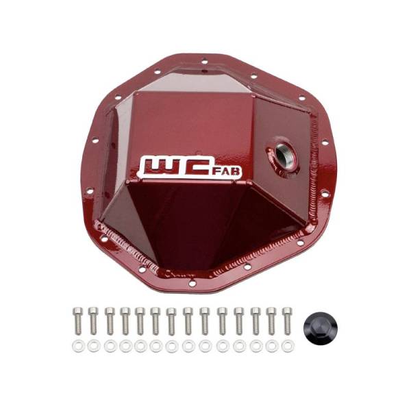 Wehrli Custom Fabrication - Wehrli Custom Fabrication 2020-2024 GM 2500/3500HD & 2019-2022 Ram 2500/3500 Rear Differential Cover - WCF100114