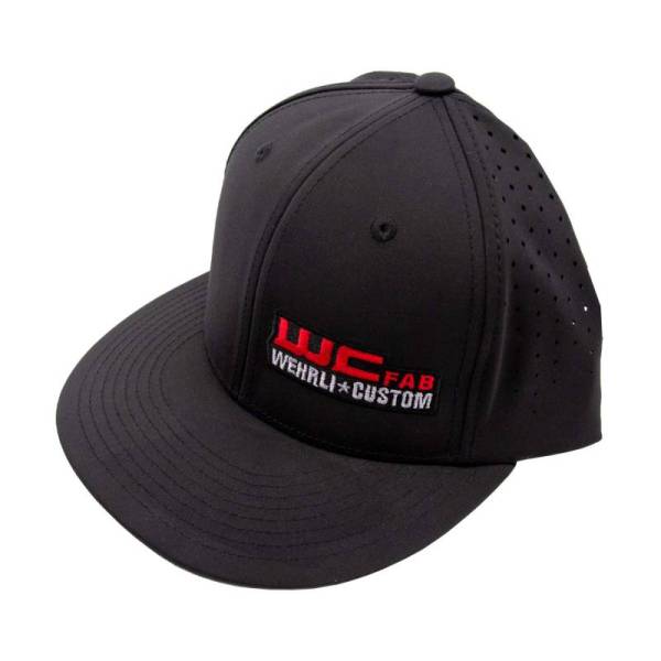 Wehrli Custom Fabrication - Wehrli Custom Fabrication FlexFit Hat Black WCFab - WCF100748