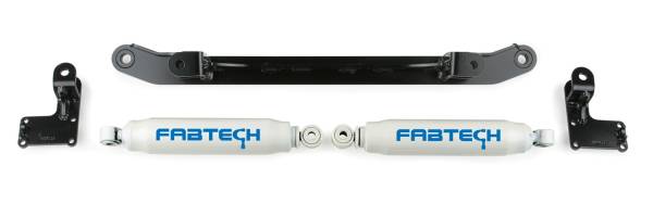 Fabtech - Fabtech Steering Stabilizer Kit Dual - FTS21044BK