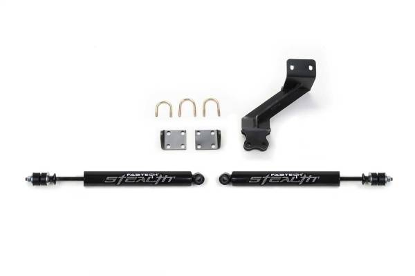 Fabtech - Fabtech Steering Stabilizer Kit Stealth Dual Shock For Stock Steering Systems - FTS8047