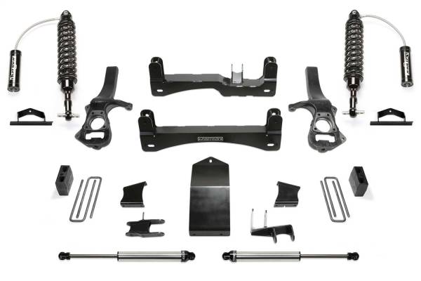 Fabtech - Fabtech Performance Lift System w/Shocks 6 in. Lift Incl. Front Reservoir Coilovers And Rear Dirt Logic Shocks - K1134DL
