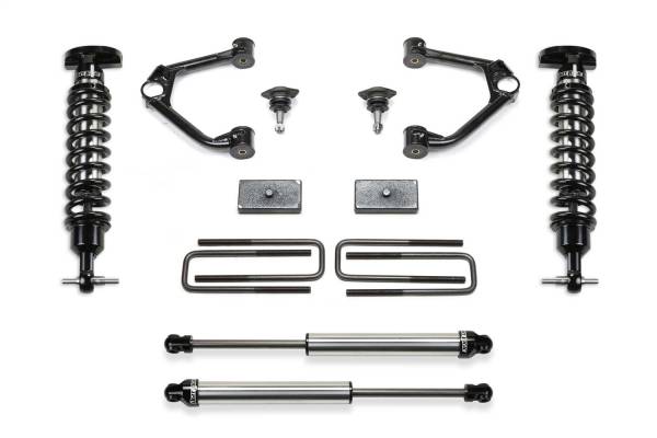 Fabtech - Fabtech Ball Joint UCA Lift System w/Shocks 1.5 in. Lift w/Front Dirt Logic 2.5 Coilover And Rear Dirt Logic 2.25 Shocks - K1153DL