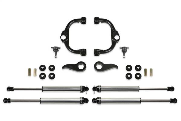 Fabtech - Fabtech Uniball UCA Lift System w/Shocks 3.5 in. Lift w/Front Dirt Logic 2.25 And Rear Dirt Logic 2.25 Shocks Incl. PN [FTS21276/FTS811532/FTS810942] - K1157DL