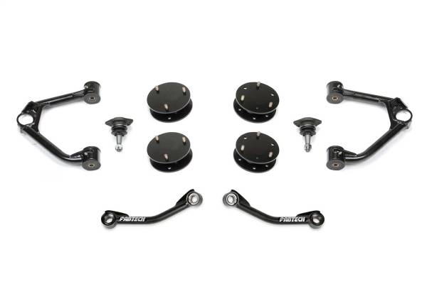 Fabtech - Fabtech Ball Joint Control Arm Lift System 3 in.LIft w/Ball Joint Shock Spacers - K1184