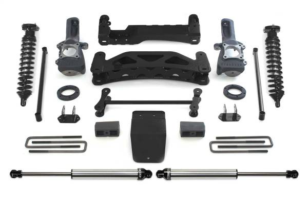Fabtech - Fabtech Performance Lift System w/Shocks w/DLSS Shocks 6 in. Lift Do Not Exceed Limits Of Stock Components - K2003DL