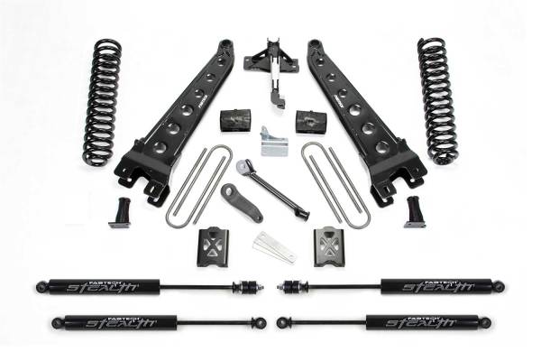 Fabtech - Fabtech Radius Arm Lift System w/Stealth Monotube Shocks 6 in. Lift - K20112M