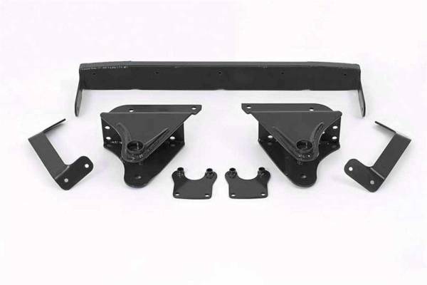 Fabtech - Fabtech Spring Hanger Lift System 3.5 in. Lift Incl. Front And Rear Shocks Rear Blocks And U-Bolts All Required Hardware - K2025