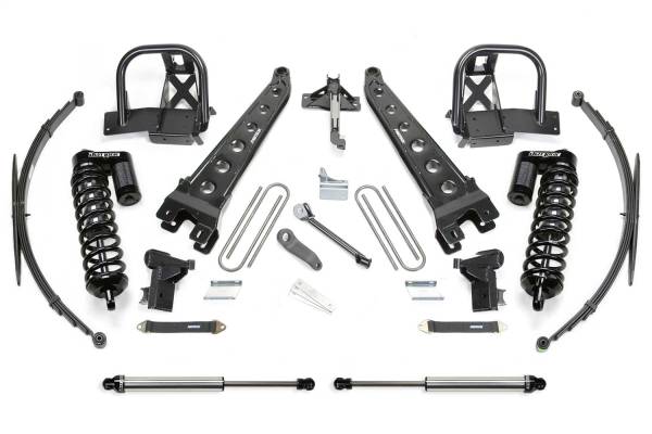 Fabtech - Fabtech Radius Arm Lift System w/DLSS Shocks 8 in. Lift - K2066DL