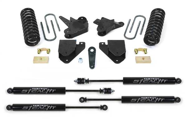 Fabtech - Fabtech Basic Lift System w/Shocks w/Stealth Monotube Shocks 6 in. Lift - K2097M