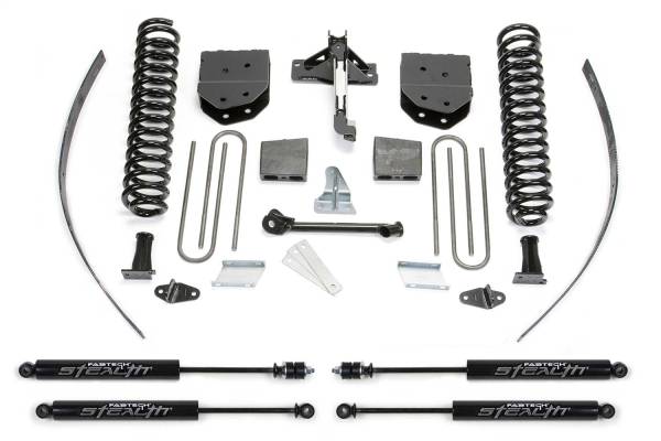 Fabtech - Fabtech Basic Lift System w/Shocks w/Stealth Monotube Shocks 8 in. Lift w/o Factory Overload - K2121M