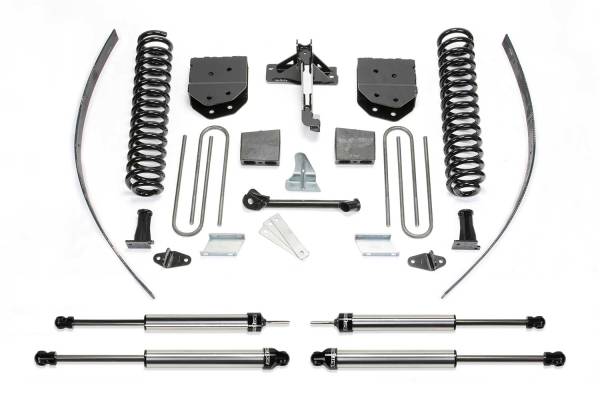 Fabtech - Fabtech Basic Lift System w/Shocks w/DLSS Shocks 8 in. Lift w/Factory Overload - K2122DL