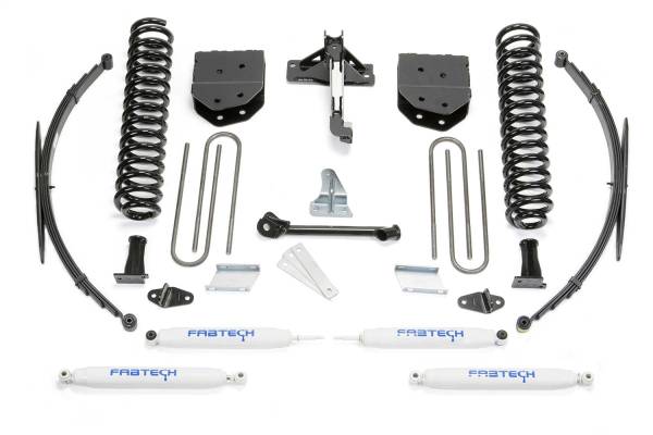 Fabtech - Fabtech Basic Lift System w/Shocks w/Performance Shocks 8 in. Lift - K2127