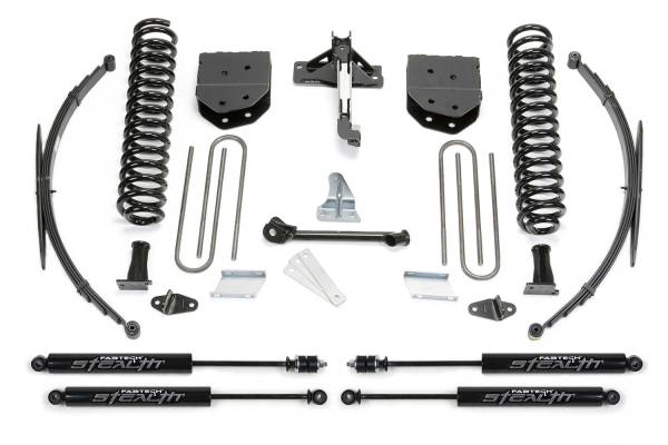 Fabtech - Fabtech Basic Lift System w/Shocks w/Stealth Monotube Shocks 8 in. Lift - K2127M