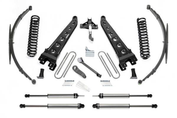 Fabtech - Fabtech Radius Arm Lift System w/DLSS Shocks 8 in. Lift - K2128DL