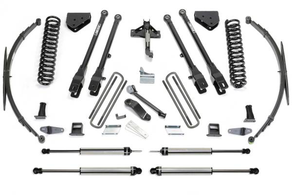 Fabtech - Fabtech 4 Link Lift System w/DLSS Shocks 8 in. Lift - K2129DL