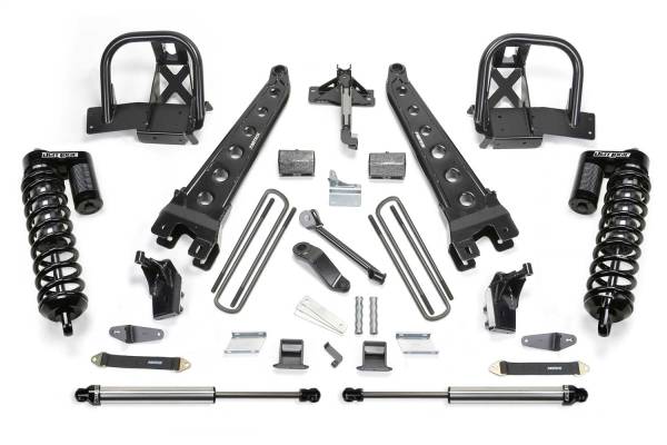 Fabtech - Fabtech Radius Arm Lift System w/DLSS Shocks 6 in. Lift - K2137DL