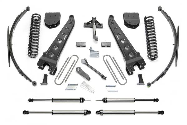 Fabtech - Fabtech Radius Arm Lift System 10 in. Lift w/DLSS Shocks - K2147DL