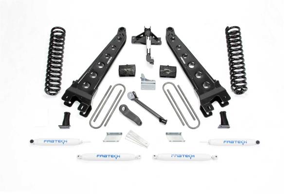 Fabtech - Fabtech Radius Arm Lift System 4 in. Lift w/Performance Shocks - K2211