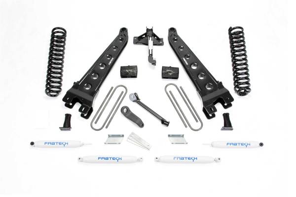 Fabtech - Fabtech Radius Arm Lift System 4 in. Lift Incl. Performance Shocks - K2215