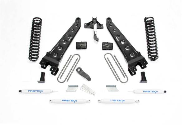 Fabtech - Fabtech Radius Arm Lift System 6 In. Lift Incl. Performance Shocks - K2218