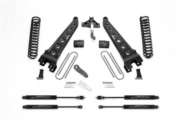 Fabtech - Fabtech Radius Arm Lift System 6 In. Lift Incl. Stealth Shocks - K2218M