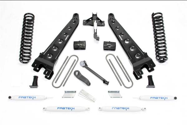 Fabtech - Fabtech Radius Arm Lift System 4 in. Lift Incl. Performance Shocks - K2253