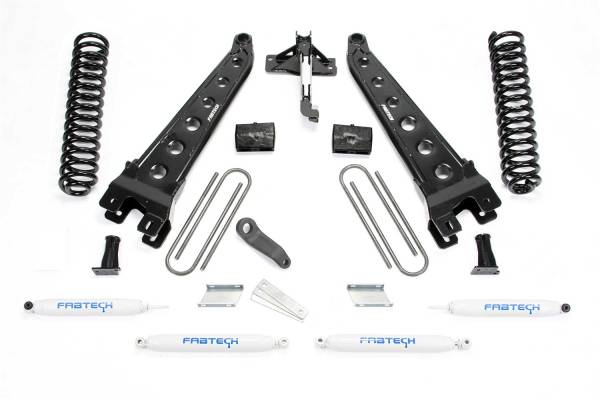 Fabtech - Fabtech Radius Arm Lift System w/Performance Shocks 6 in. Lift - K2256