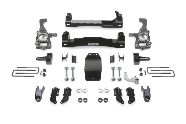 Fabtech - Fabtech Performance Lift System 4 in. Lift For Use w/Factory Fox Shox - K2263