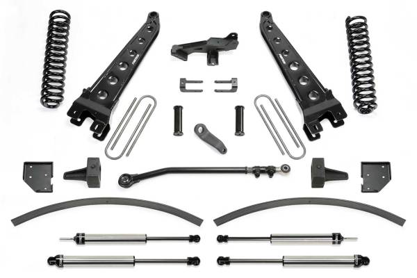 Fabtech - Fabtech Radius Arm Lift System 8 in. Lift Incl Dirt Logic 2.25 Shocks - K2265DL