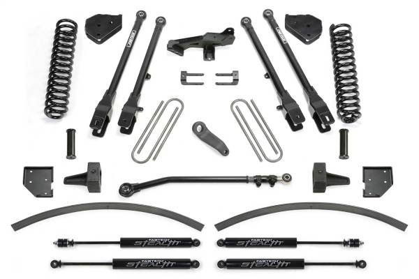 Fabtech - Fabtech 4 Link System 8 in. Lift Incl. Coil Spring/Stealth Shocks - K2266M