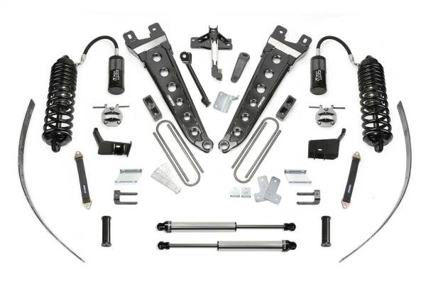 Fabtech - Fabtech Radius Arm Lift System 8 in. Lift Incl. Front Dirt Logic 4.0 Resi Coilover and Rear Dirt Logic 2.25 Shocks For Vehicles w/o Factory Overloads - K2273DL