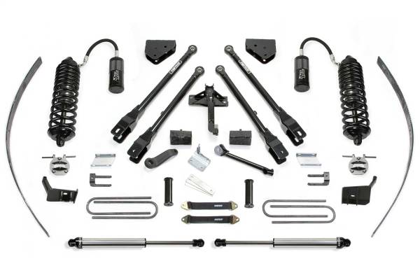 Fabtech - Fabtech 4 Link Lift System 8 in. Lift Incl. Front Dirt Logic 4.0 Resi Coilover and Rear Dirt Logic 2.25 Shocks For Vehicles w/o Factory Overloads - K2276DL