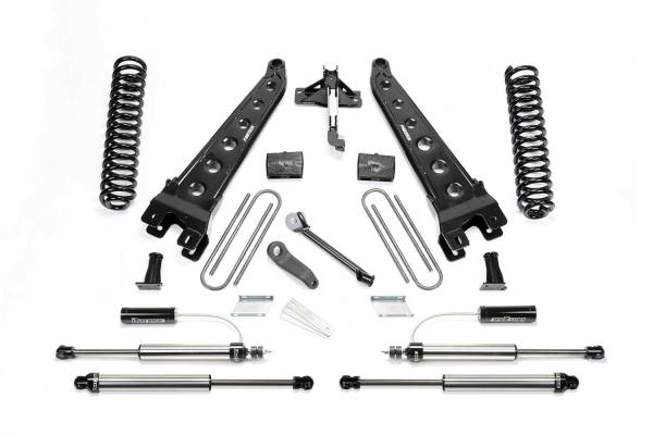 Fabtech - Fabtech Radius Arm Lift System 4 in. Lift Incl. Front Dirt Logic 2.25 Resi Shocks and Rear Dirt Logic 2.25 Shocks - K2289DL