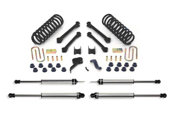 Fabtech - Fabtech Performance Lift System w/Shocks w/DLSS Shocks 4.5 in. Lift - K3037DL