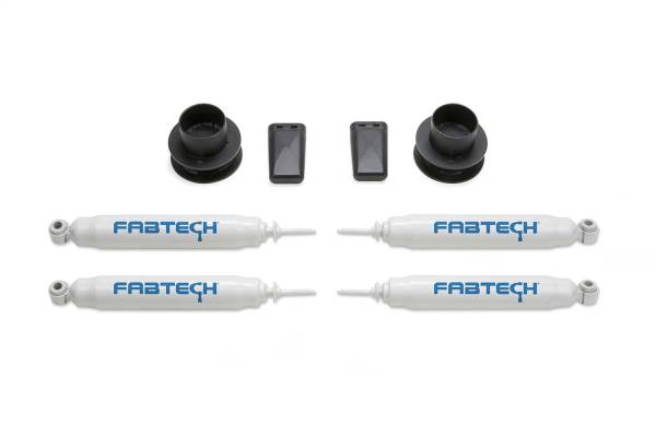 Fabtech - Fabtech Coil Spacer System w/Performance Shocks Incl. 2.5 in. Coil Spacer Shocks - K3060