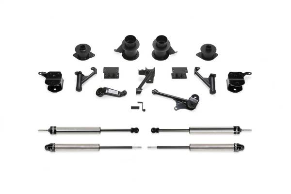 Fabtech - Fabtech Basic Lift System w/Shocks 5 in. Lift Incl. Front/Rear DLSS Shocks Spacers Front Bump Extensions - K3067DL