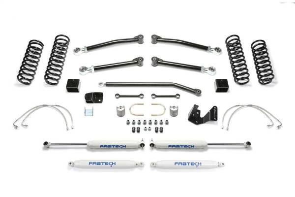 Fabtech - Fabtech Trail II Lift System 3 in. Lift w/Performance Shocks - K4051