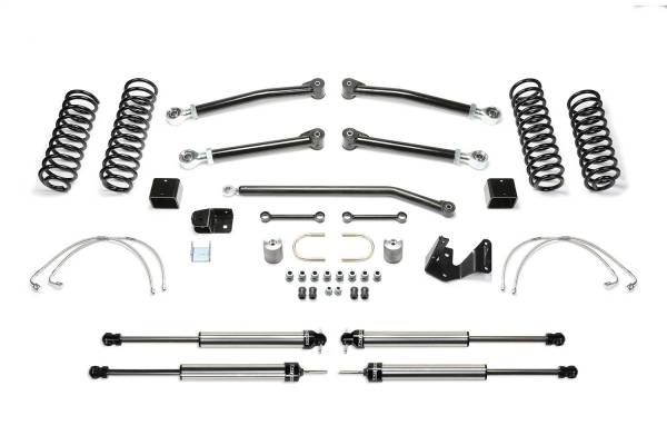 Fabtech - Fabtech Trail II Lift System 3 in. Lift w/Dirt Logic 2.25 Non Resi Shocks - K4051DL