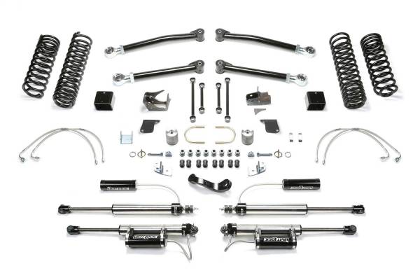 Fabtech - Fabtech Trail Long Travel Lift System 5 in. Lift w/Dirt Logic 2.25 Resi Shocks - K4069DL