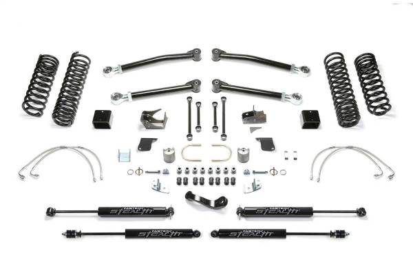 Fabtech - Fabtech Trail Long Travel Lift System 5 in. Lift w/Stealth Shocks - K4070M