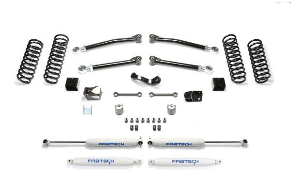 Fabtech - Fabtech Trail Lift System 3 in. Lift w/Performance Shocks - K4090