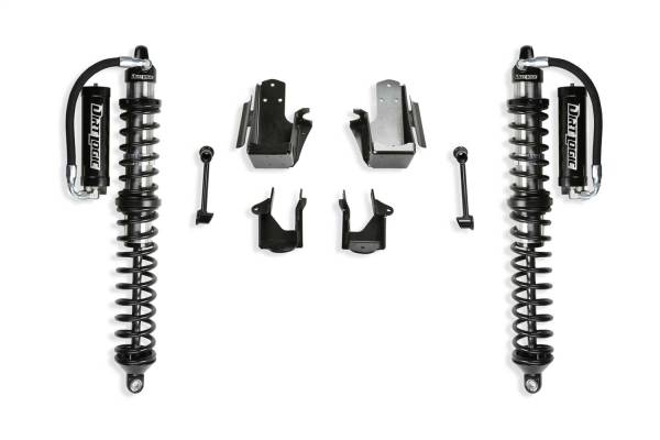 Fabtech - Fabtech Crawler Coilover Lift System 3 in. Lift Conversion w/Front Dirt Logic 2.5 Resi Coilovers - K4181DL