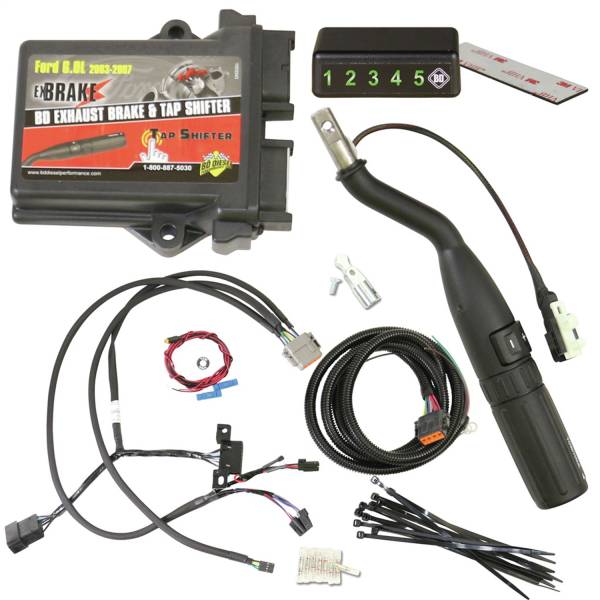 BD Diesel - Tap Shifter Kit Incl. Variable Vance Exhaust Brake Tap Gear Shift Lever Tap Shift Control Module - 1031369