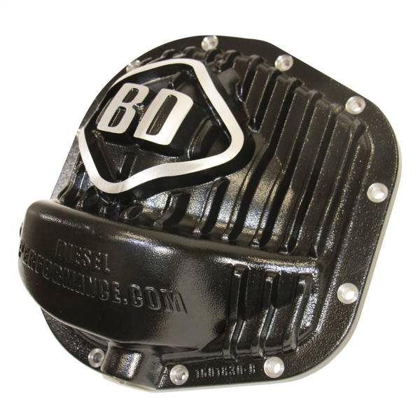 BD Diesel - Differential Cover Fits w/10.25 or 10.5 in. Axle Rear Incl. O-Ring Gasket/Bolt/Washer/Drain Plug - 1061830