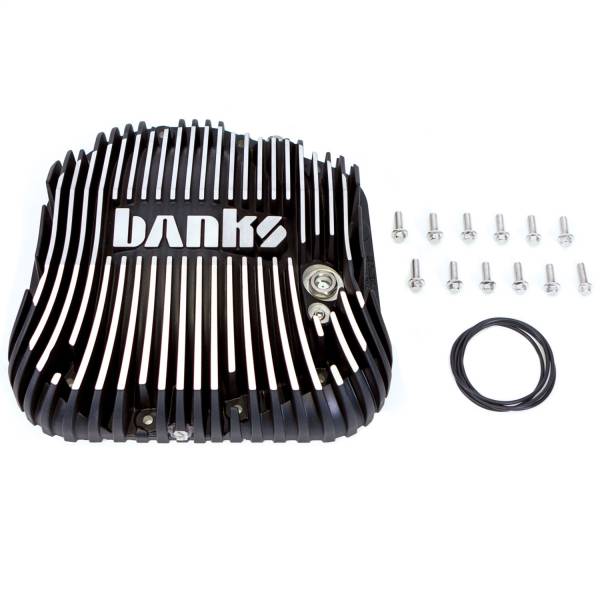 Banks Power - Banks Power Ram-Air® Differential Cover Kit  Satin Black  Machined  Incl. Hardware For Sterling Axle 12 Bolt w/10.25/10.5 Ring Gear  - 19252
